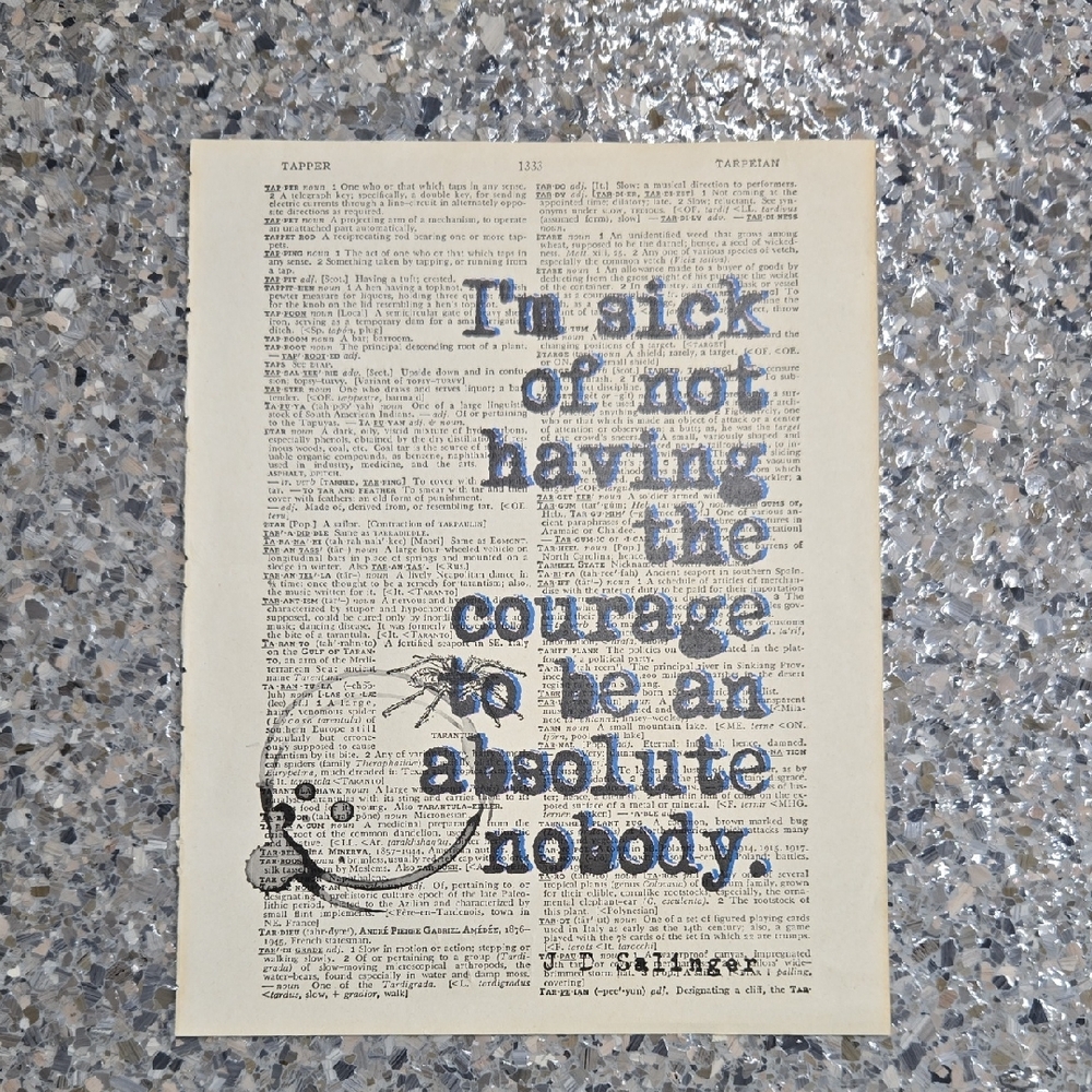 Quote On Dictonary Page